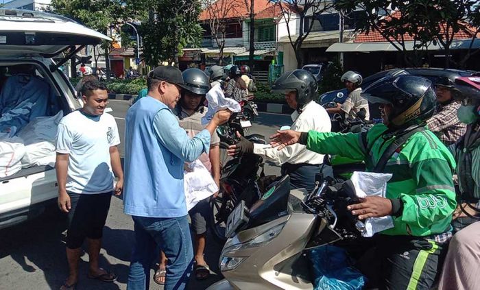 RGS Blusukan ke Pasar-Pasar Kampanyekan Prabowo-Gibran