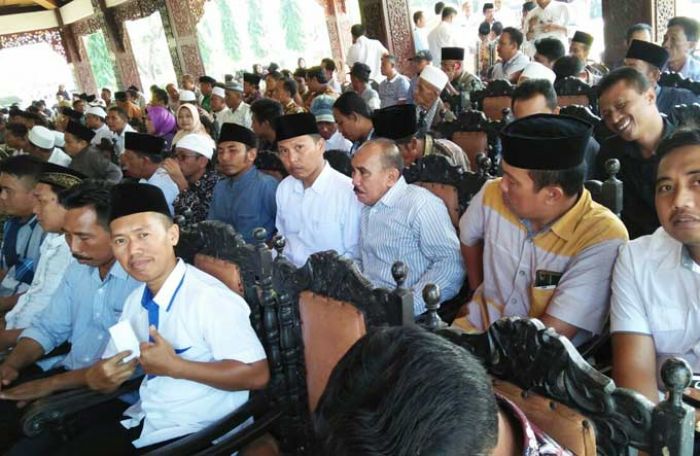 Silaturahmi dengan Tim Pendukung Al-Falah, Bupati Sampang Akui tak Bisa Tampung Seluruh Aspirasi