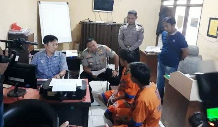 ​Jambret HP di Taman Sidoarjo Bonyok Dimassa, 1 Pelaku Asal Surabaya, 1 Lagi Asal Gresik 