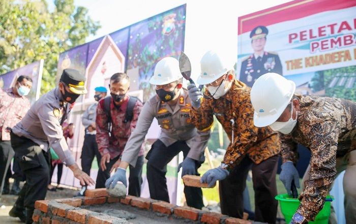 Dukung Kinerja Pegawai Negeri Polri, Polres Jombang Bangun 205 Rumah Huni