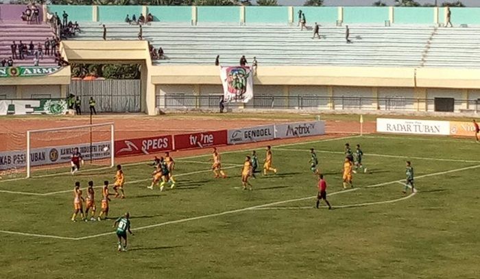 ​Tutup Laga Kandang Terakhir, Persatu Tuban Lumat Mitra Kukar 3-0