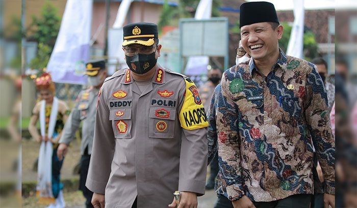 Bersinergi, Polresta Banyuwangi Gelar Gesah Bareng dengan Askab Bersinergi, Polresta Banyuwangi Gelar Gesah Bareng dengan Askab