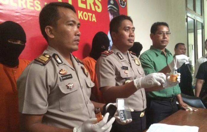 Pesta Sabu, 3 Warga Pare Diamankan Polisi