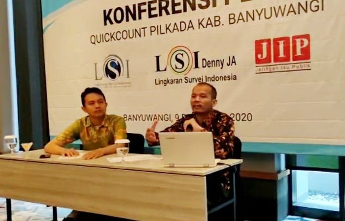 Paslon Ipuk-Sugirah Menang dalam Quick Count Pilkada Banyuwangi Paslon Ipuk-Sugirah Menang dalam Quick Count Pilkada Banyuwangi