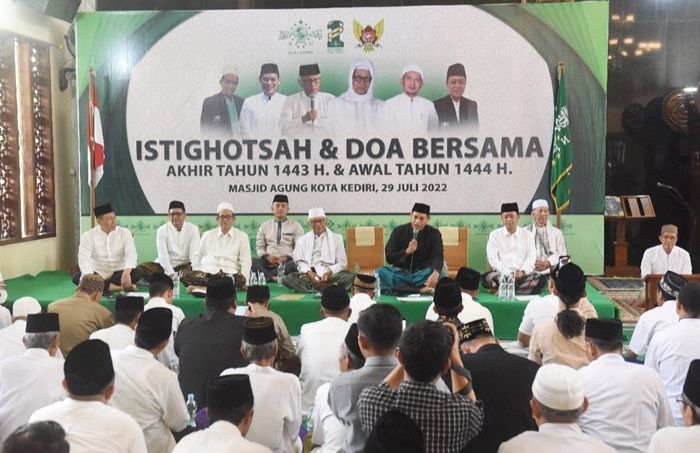 Istighatsah dan Doa Bersama Sambut Tahun Baru Islam 1444 H, Wali Kota Kediri Titip Dua Pesan ini