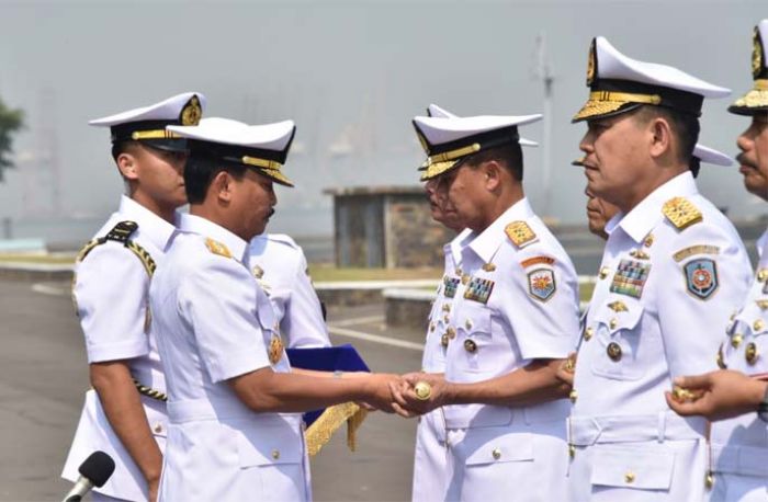 Sertijab, Pangkoarmada II Dijabat Laksda TNI Mintoro Yulianto
