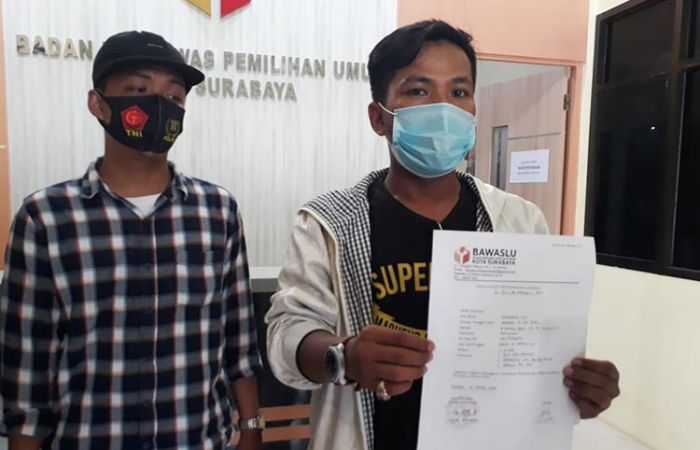GM Jaman Laporkan Dugaan Pelanggaran Erji ke Bawaslu Surabaya GM Jaman Laporkan Dugaan Pelanggaran Erji ke Bawaslu Surabaya