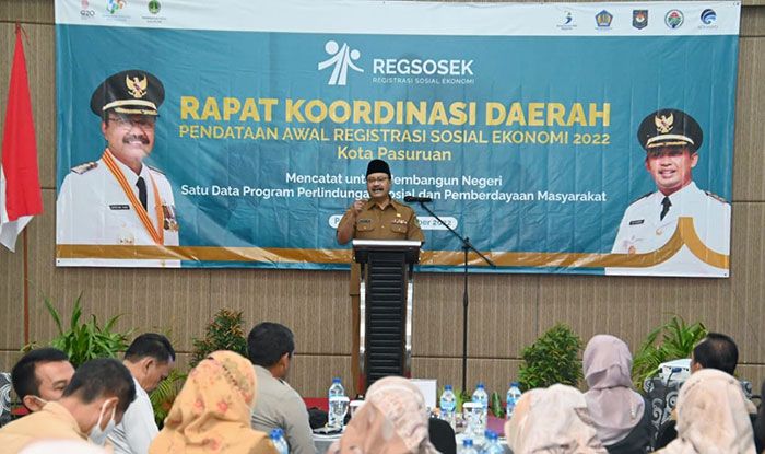 Registrasi Sosial Ekonomi di Kota Pasuruan Diharapkan Mampu Tampilkan Data Akurat