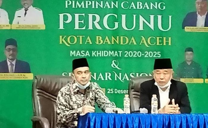 ​Lantik Pergunu Banda Aceh, Kiai Asep Beber 7 Kunci Sukses Belajar