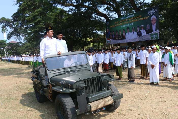 Peringatan HSN 2018, Bentuk Support kepada Santri agar Terus Membangun Bangsa dan Negara