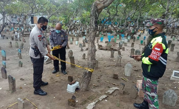 Hendak Gali Makam, Tukang Gali Kubur di Sidoarjo Temukan Bom Hendak Gali Makam, Tukang Gali Kubur di Sidoarjo Temukan Bom
