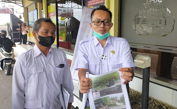 ​DPC Gerindra Kabupaten Blitar Laporkan Perusakan Puluhan Bendera