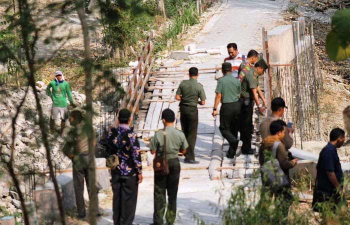 TMMD Ke-100 di Desa Meduri Bojonegoro Prioritaskan Pembangunan Jembatan Desa