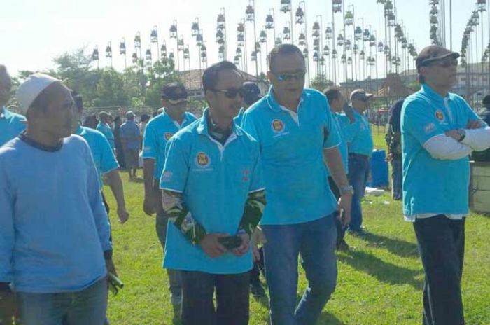 Meriahnya Konkurs Seni Suara Alam Burung Perkutut Asean Cup ke-60 di Pamekasan 