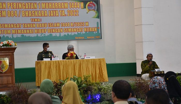 Korem 084/BJ Gelar Peringatan 1 Muharam 1444 H Korem 084/BJ Gelar Peringatan 1 Muharam 1444 H