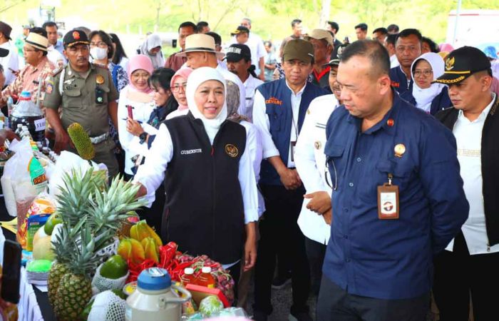 Gubernur Khofifah Tinjau Inovasi Pertanian di Ngawi