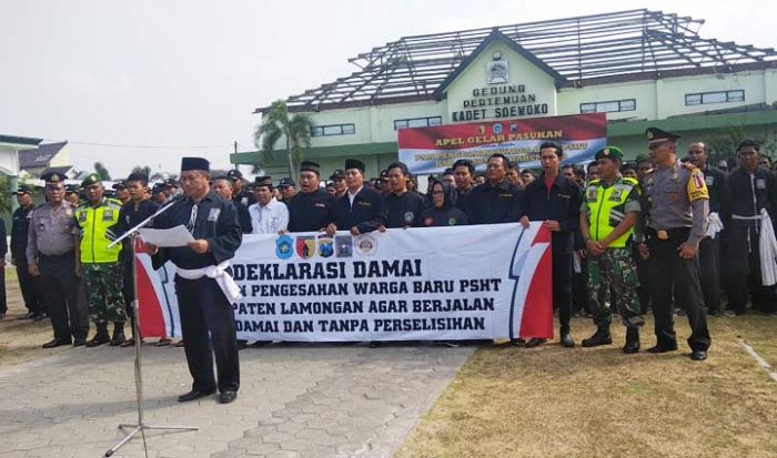 Antisipasi Bentrok Antar Perguruan Silat, Polres Lamongan Siapkan 500 Personel Antisipasi Bentrok Antar Perguruan Silat, Polres Lamongan Siapkan 500 Personel