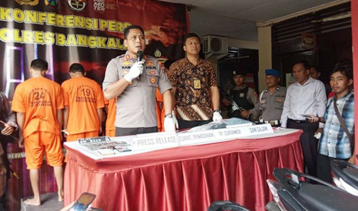 Pelaku Penadahan 7 Sepeda Motor di Bangkalan Ditangkap Polisi