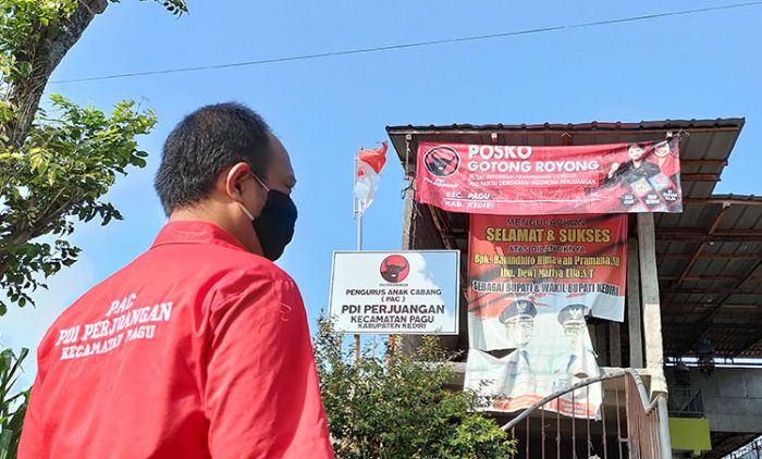 Bantu Warga Isoman, PAC PDI Perjuangan Kecamatan Pagu Dirikan Posko Darurat Covid-19