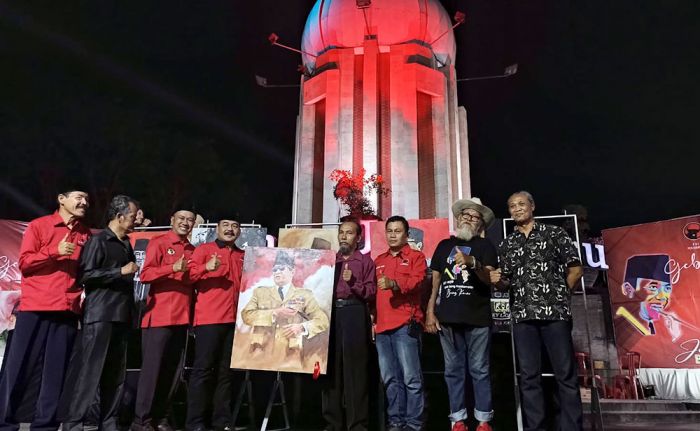 PDIP Sidoarjo Bangkitkan Semangat Nasionalisme Melalui Karya Lukisan Bung Karno