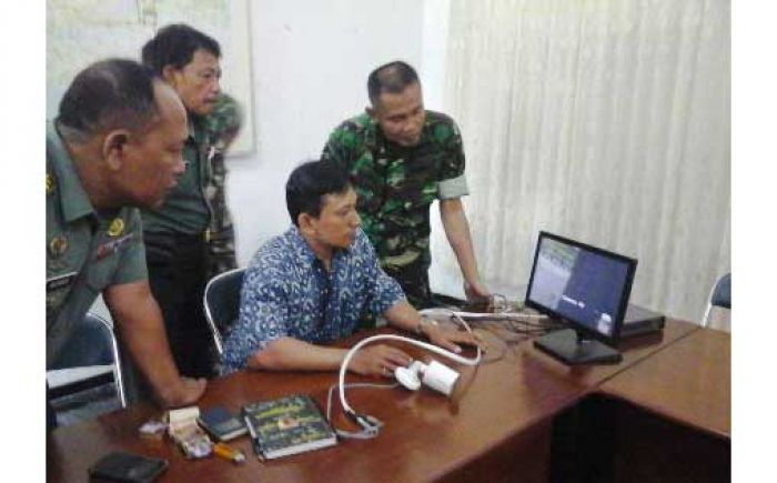 Antisipasi Teror, Kodim 0829 Bangkalan dan Jajaranya Pasang CCTV di Lokasi Rawan