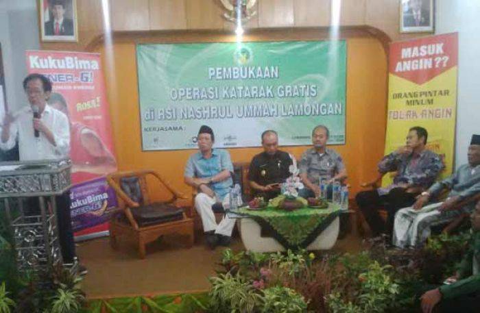 Gandeng PT Sido Muncul, Arsinu di Lamongan Gelar Operasi Katarak Gratis