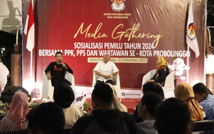 Jelang Pemilu 2024, KPU Kota Probolinggo Gelar Media Gathering