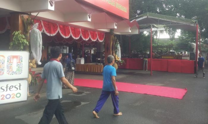 Geladi Bersih dan Persiapan Agenda Bupati Ngunduh Mantu telah Mencapai 85 Persen Geladi Bersih dan Persiapan Agenda Bupati Ngunduh Mantu telah Mencapai 85 Persen