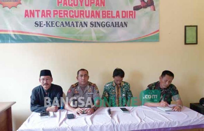 Sidam, Paguyuban Perguruan Pencak Silat se-Kecamatan Singgahan Resmi Dibentuk 