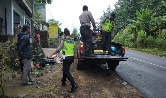 Pengendara Motor di Blitar Tewas Setelah Bersenggolan dengan Motor Roda Tiga Pengendara Motor di Blitar Tewas Setelah Bersenggolan dengan Motor Roda Tiga
