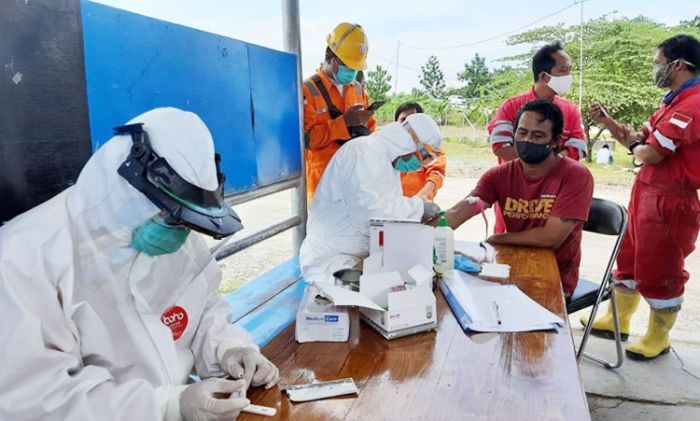 Rapid Test, Ratusan Pekerja Pertamina EP Cepu Negatif Covid-19 Rapid Test, Ratusan Pekerja Pertamina EP Cepu Negatif Covid-19