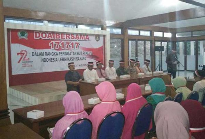 Doa Bersama 171717 di Kodim Ngawi, Tebar Kasih Sayang Doa Bersama 171717 di Kodim Ngawi, Tebar Kasih Sayang