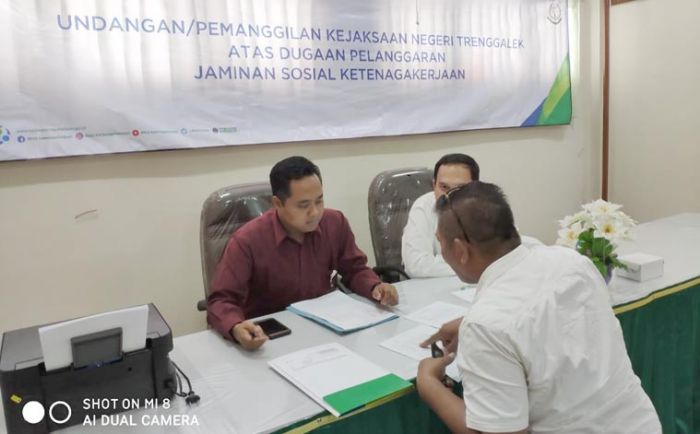 BPJAMSOSTEK Cabang Blitar Berkolaborasi dengan Kejaksaan Negeri Trenggalek Panggil Badan Usaha Yang 