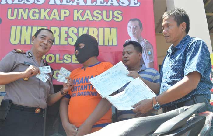 Gunakan Dokumen Palsu untuk Kredit Motor, Warga Suko Sidoarjo Dibekuk Gunakan Dokumen Palsu untuk Kredit Motor, Warga Suko Sidoarjo Dibekuk