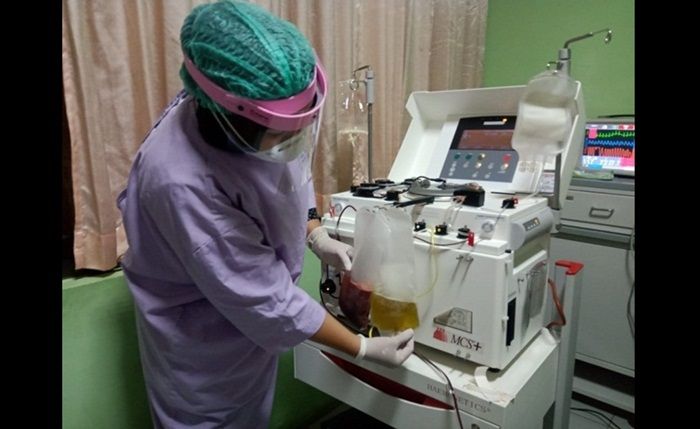 Berikan Jaminan Kesembuhan Covid-19, RSUD dr. Mohammad Gunakan Apheresis Berikan Jaminan Kesembuhan Covid-19, RSUD dr. Mohammad Gunakan Apheresis