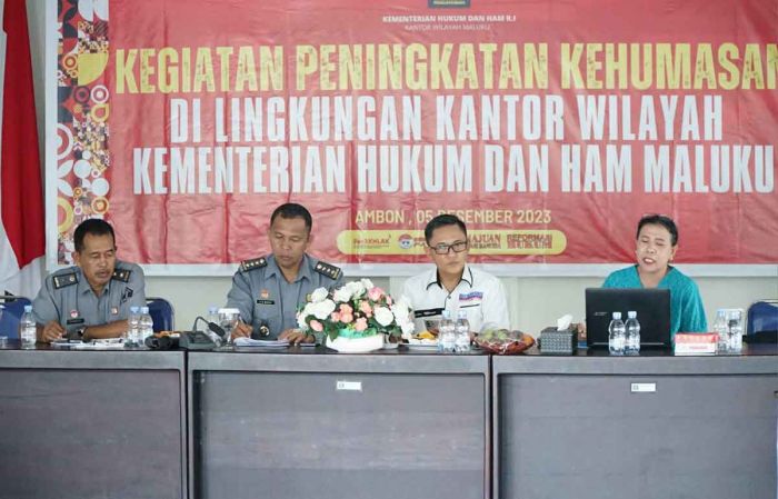 Kanwil Kemenkumham Maluku Dorong Humas Bermitra Positif dengan Media Kanwil Kemenkumham Maluku Dorong Humas Bermitra Positif dengan Media