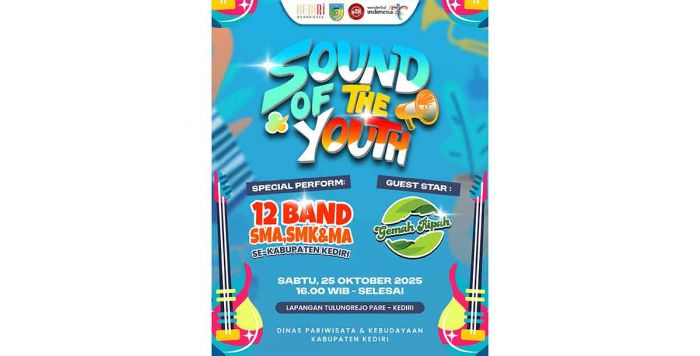 Konser Sound of The Youth di Kampung Inggris Kediri Gaungkan Semangat Sumpah Pemuda