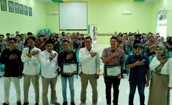 Gandeng KPU dan Bawaslu, PWI Tuban Sosialisasikan Pemilu ke Mahasiswa IIK NU Gandeng KPU dan Bawaslu, PWI Tuban Sosialisasikan Pemilu ke Mahasiswa IIK NU