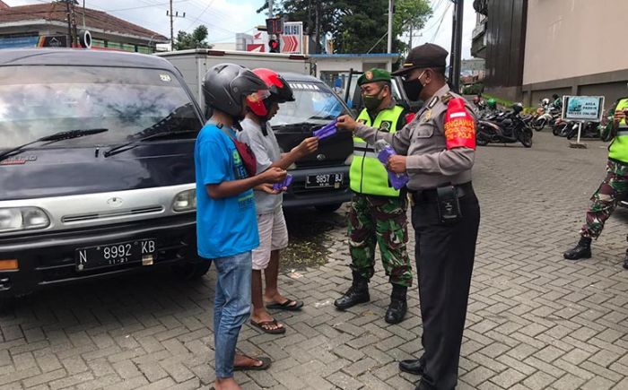 Tak Pakai Masker, Belasan Pengendara Terjaring Ops Yustisi