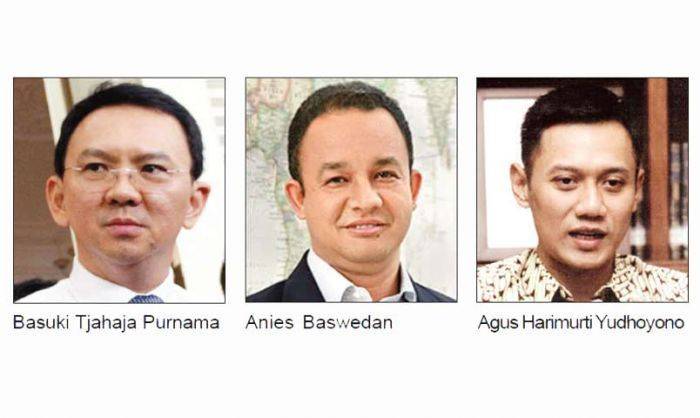 Elektabilitas Ahok-Djarot Terus Jeblok, Anies-Sandi dan Agus-Sylvia Makin Naik Elektabilitas Ahok-Djarot Terus Jeblok, Anies-Sandi dan Agus-Sylvia Makin Naik