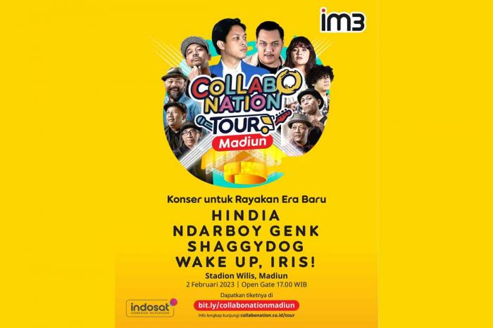 Kota Madiun Jadi Kota Pertama Konser Collaboration Indosat di Tahun 2023