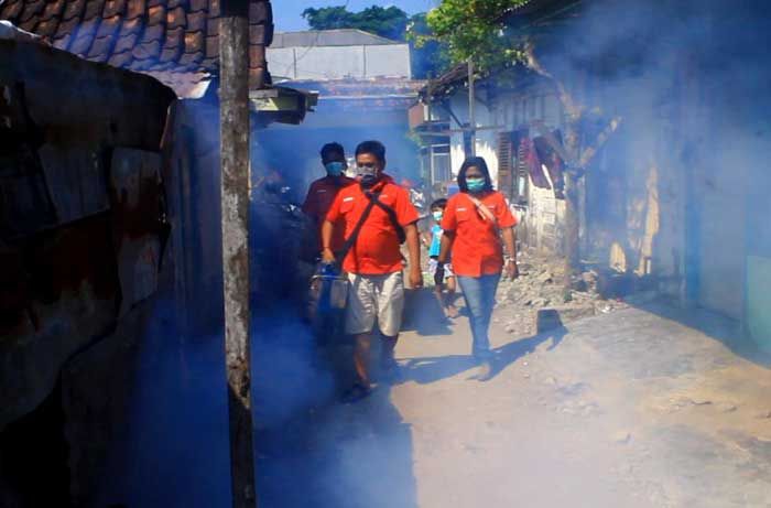 Perindo Lanjutkan Fogging di Desa-Desa Bojonegoro