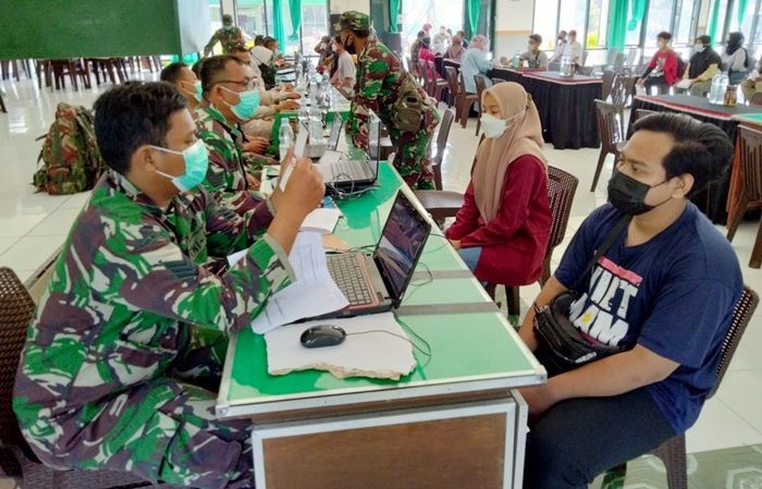 Vaksinasi Tahap Kedua, Kodim 0811 Tuban Sediakan 2.300 Dosis Vaksin