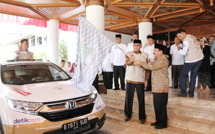 Pakde Karwo Berangkatkan Tim Ekspedisi Jalur Darat ke 34 Gubernur di Aceh