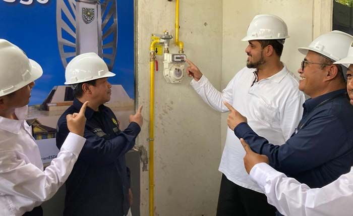 Ribuan Jaringan Gas Bumi Diresmikan di Kota Probolinggo Ribuan Jaringan Gas Bumi Diresmikan di Kota Probolinggo