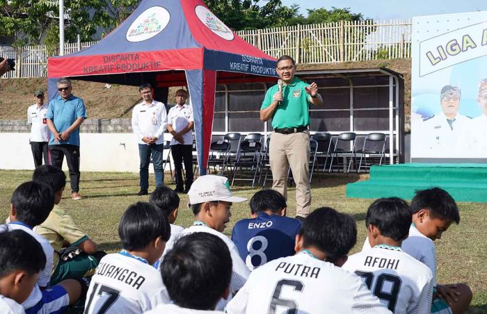 Semarakkan HUT Kota Batu, Pemdes Bumiaji Gelar Liga Anak Tingkat SD/MI Semarakkan HUT Kota Batu, Pemdes Bumiaji Gelar Liga Anak Tingkat SD/MI