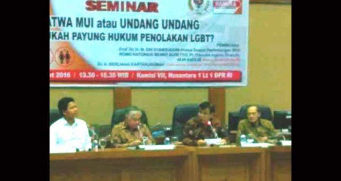 Din Syamsudin dan Romo Beni Kompak Sebut LGBT Akibat Salah Gaul Din Syamsudin dan Romo Beni Kompak Sebut LGBT Akibat Salah Gaul
