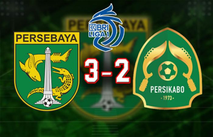 Hasil Persebaya Surabaya vs Persikabo 1973: Menang 3-2, Bajol Ijo Putus Tren Negatif Hasil Persebaya Surabaya vs Persikabo 1973: Menang 3-2, Bajol Ijo Putus Tren Negatif