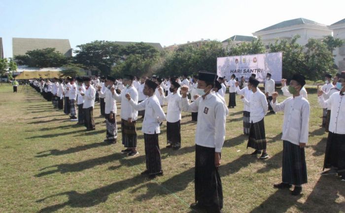 Upacara Peringatan HSN 2020, Ketua PCNU Kota Pasuruan: Momen Santri untuk Bangkit