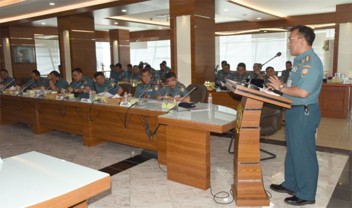 Pangkoarmada II Terima Paparan Satgas Port Visit 2019 Pangkoarmada II Terima Paparan Satgas Port Visit 2019